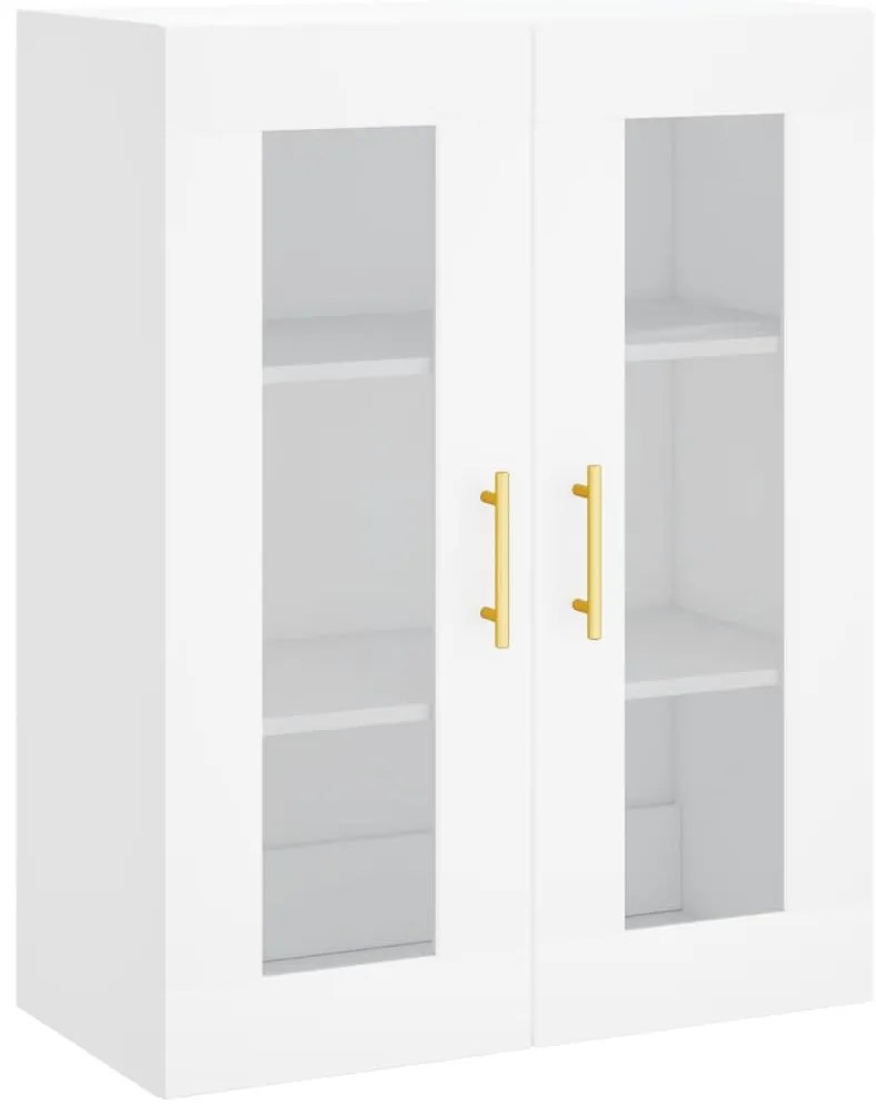 vidaXL Ντουλάπι Λευκό 69,5x34x180 εκ. από Επεξεργασμένο Ξύλο
