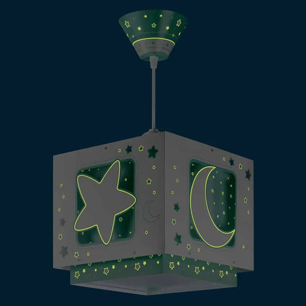 MoonLight Green παιδικό φωτιστικό (63232[H]) - 63232H - 63232H