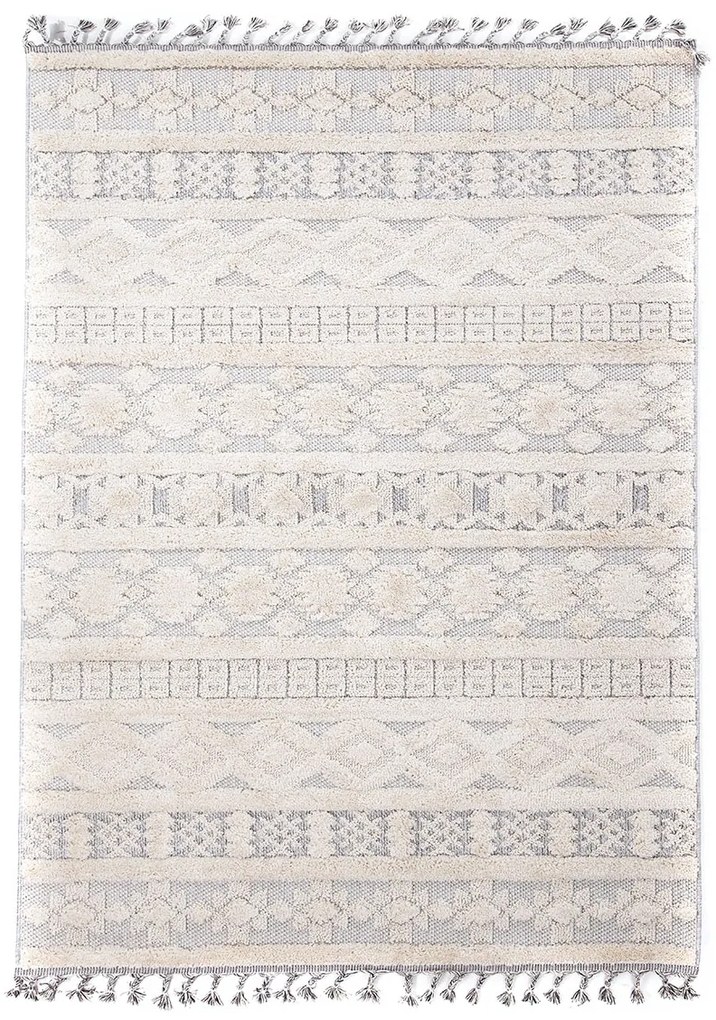 Χαλί (133x190) Royal Carpet La Casa 727A White/L.Grey