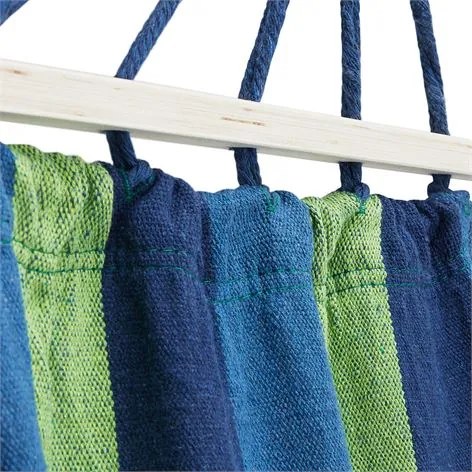 Αιώρα Διπλή Nils Camp Μπλε 70cm Ξύλινη βάση & μεταλλικό κρίκο