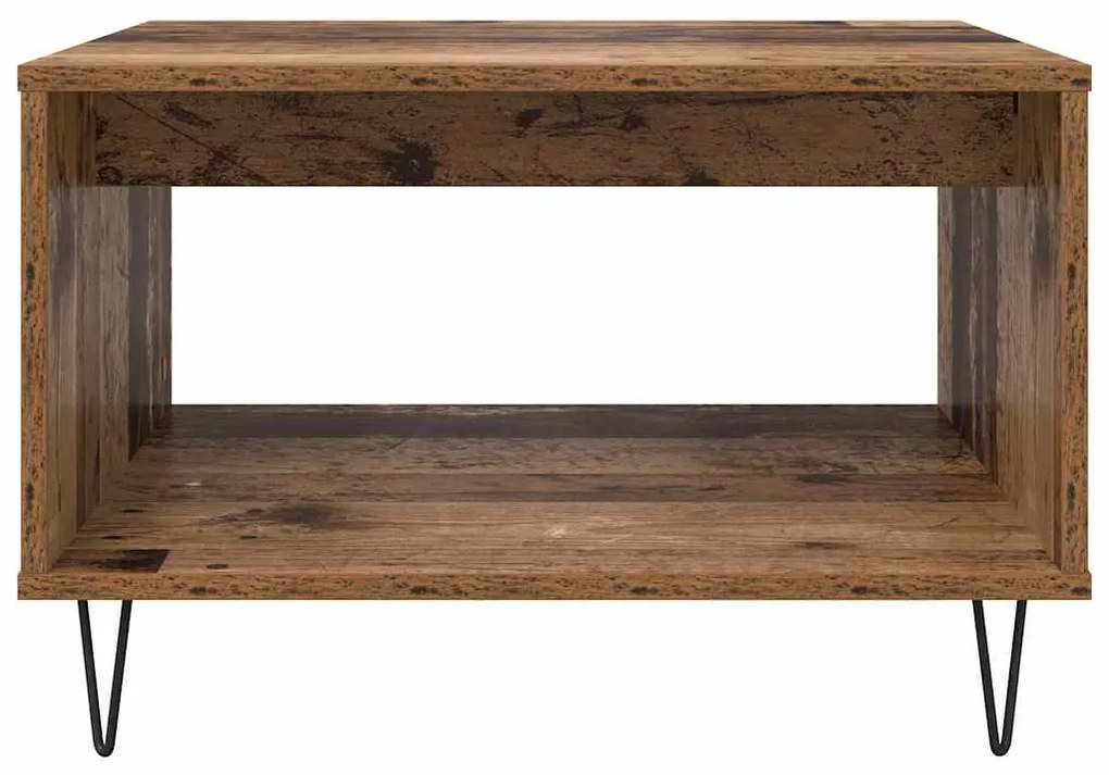 vidaXL Τραπεζάκι σαλονιού Παλαιό ξύλο 60 x 50 x 40 εκ