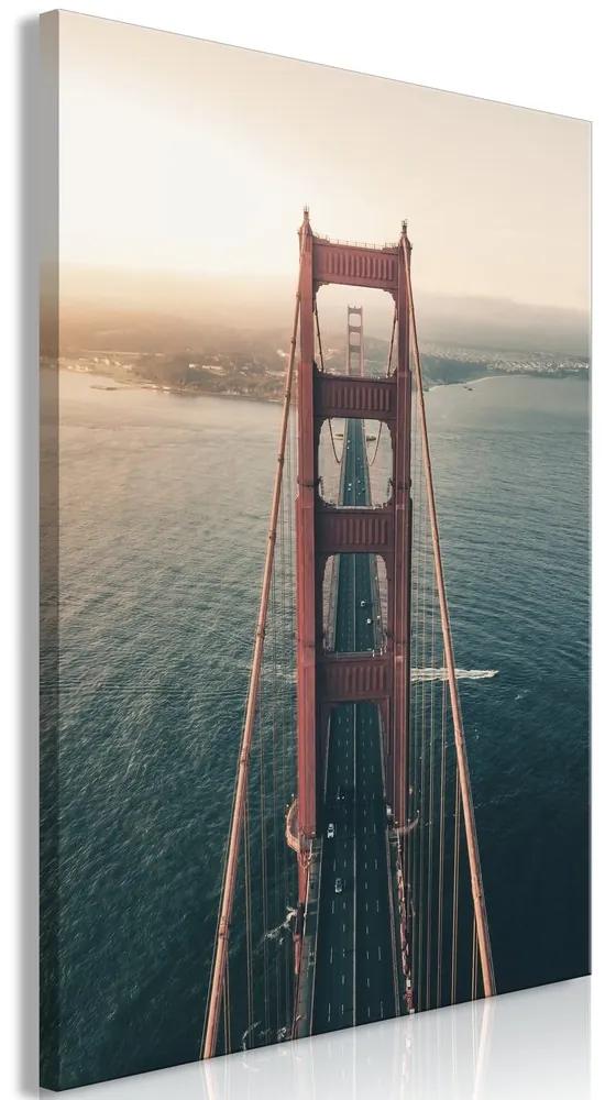Πίνακας - Golden Gate Bridge (1 Part) Vertical - 40x60