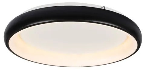 Πλαφονιέρα Φωτιστικό Οροφής LED 36W 3CCT Diana Aca-BR71LEDC41BKCCT-Μαύρο BR71LEDC41BKCCT