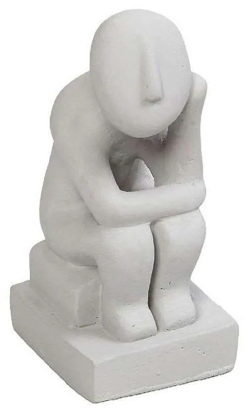 Διακοσμητικό Αγαλματίδιο I.S1.N37K4 10cm Grey Espiel Plaster