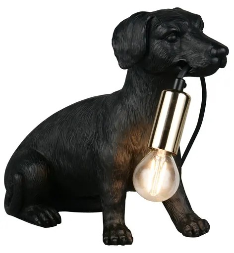 Φωτιστικό Επιτραπέζιο Reality Lighting -RL RUDI R56601002 Μαύρο Ματ (Black Mat)