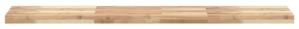 vidaXL Ράφι Κρεμαστό 120x30x4 εκ. Ακατέργαστο Μασίφ Ξύλο Ακακίας