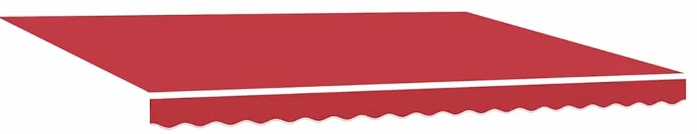 vidaXL Σκηνίτσα Αναδιπλούμενη Κόκκινο 450 x 350 εκ