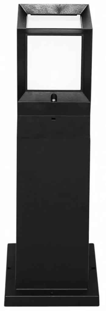 Φωτιστικό Κολώνα Εξωτερικού Χώρου Heronia 32-0090 Cube Black