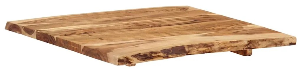 vidaXL Επιφάνεια Τραπεζιού 58 x (50-60) x 2,5 εκ. Μασίφ Ξύλο Ακακίας