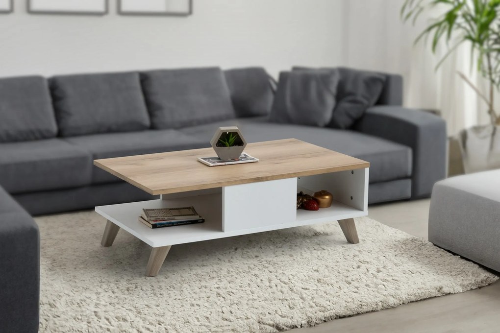 Coffee Table Sumer O2040 Oak
White