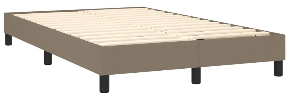 ΚΡΕΒΑΤΙ BOXSPRING ΜΕ ΣΤΡΩΜΑ TAUPE 120X200 ΕΚ. ΥΦΑΣΜΑΤΙΝΟ 3144065