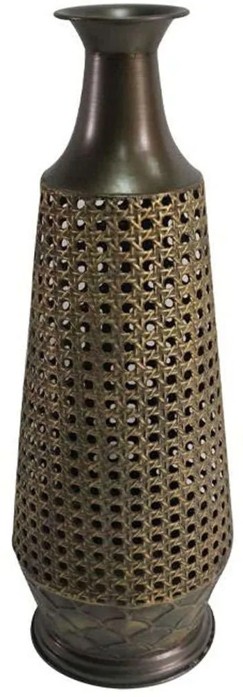 Διακοσμητικό Βάζο 161-222-178 20x20x59,5cm Bronze Metal