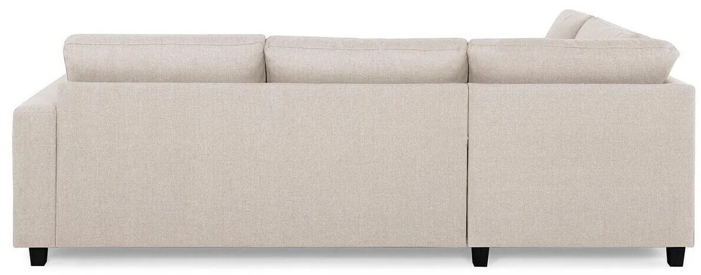 Γωνιακός Καναπές Scandinavian Choice C149, Beige, Μαύρο, 250x195x79cm, Πόδια: Πλαστική ύλη | Epipla1.gr