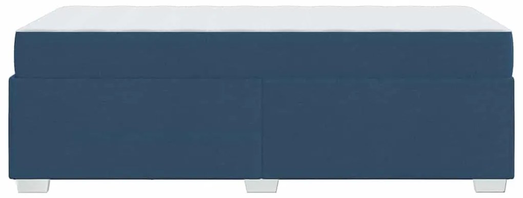 vidaXL Σκελετός Κρεβατιού Μπλε 80 x 200 cm ύφασμα