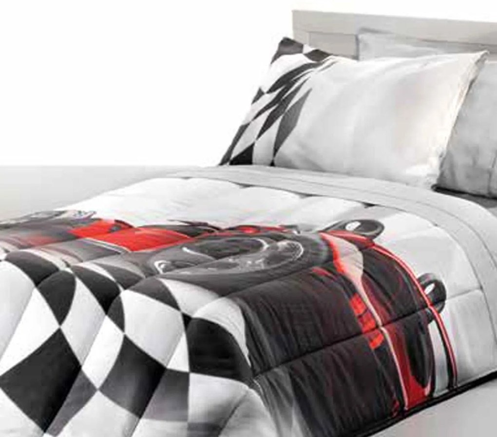 Μαξιλαροθήκη Παιδική Formula Grey - Multi Saint Clair 50x70cm Πολυέστερ
