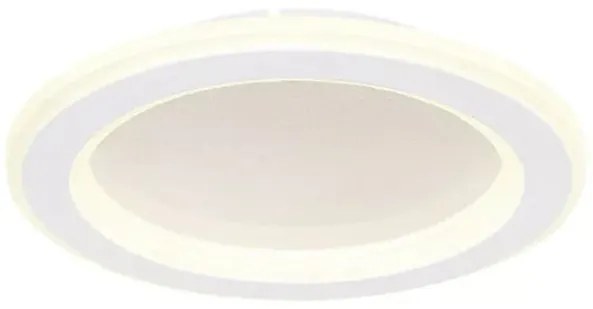 Πλαφονιέρα Φωτιστικό Οροφής LED 18W Λευκό 1400Lm Tini 48917-18 Globo Lighting-48917-18-Λευκό 48917-18