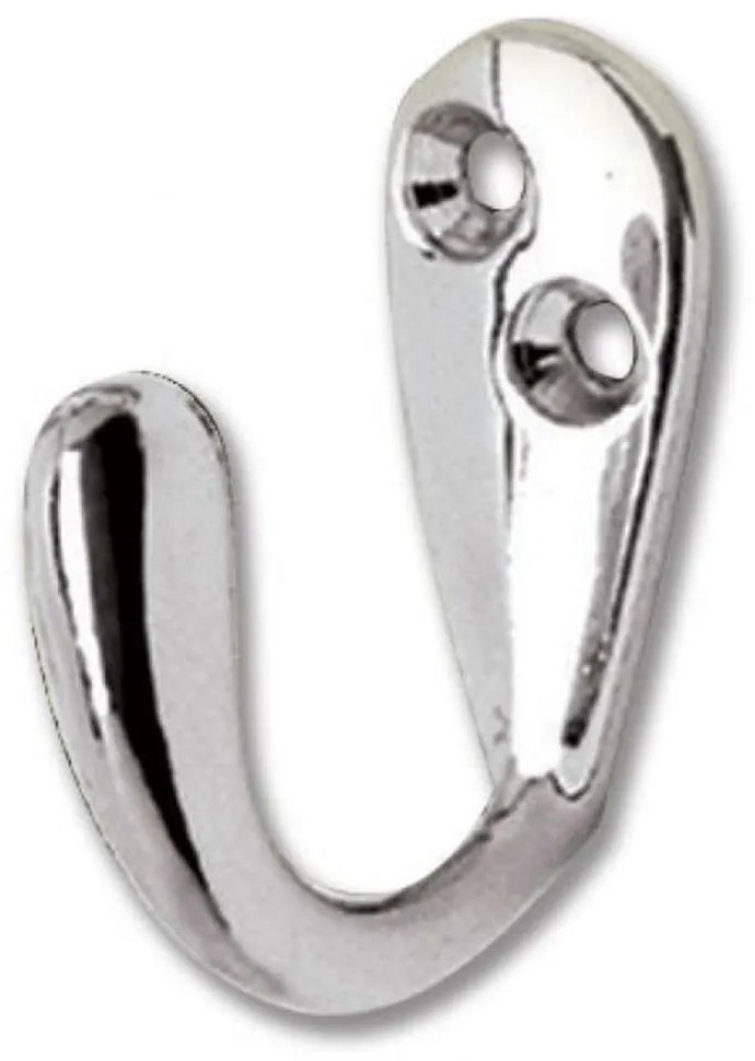 Άγκιστρο Μονό Hotelia (Blister 4Τμχ.) 04-0930 Mini 4x4cm Nickel Gloria Metal