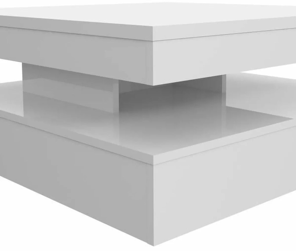 Τραπεζάκι Καφέ Λευκό 78 x 78 x 36 cm