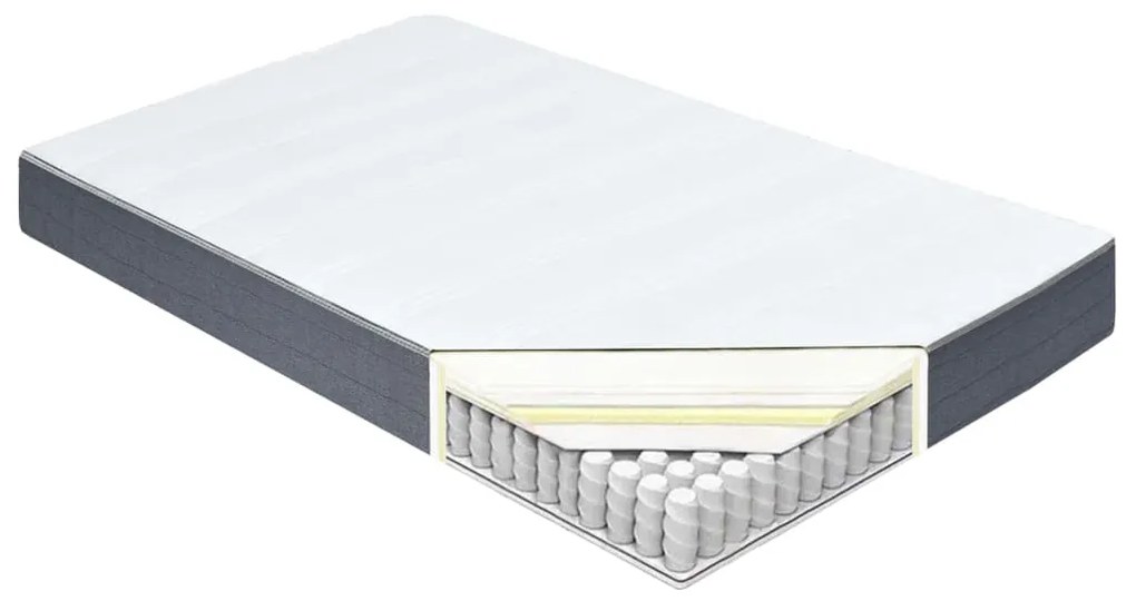 Στρώμα για Κρεβάτι Boxspring 200 x 140 x 20 εκ. - Λευκό