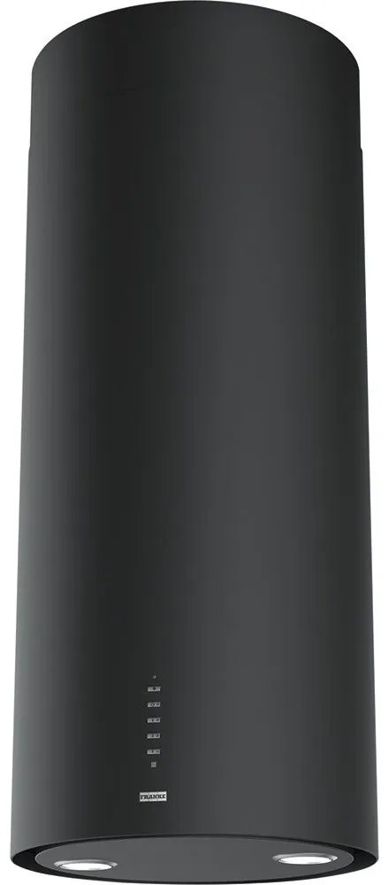 Franke Tube FTU PLUS 3707 I BK Black Matt Απορροφητήρας Κεντρική Καμινάδα Οροφής 37 cm
