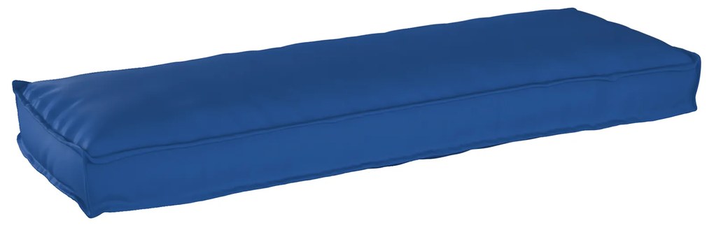 vidaXL Σετ Μαξιλαριών Πάγου 2 pcs Μπλε Ρουά 120 x 40 x 8 εκ