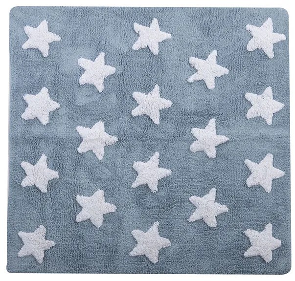 Χαλί Hugging Star Blue 100x100 - Nef-Nef Homeware