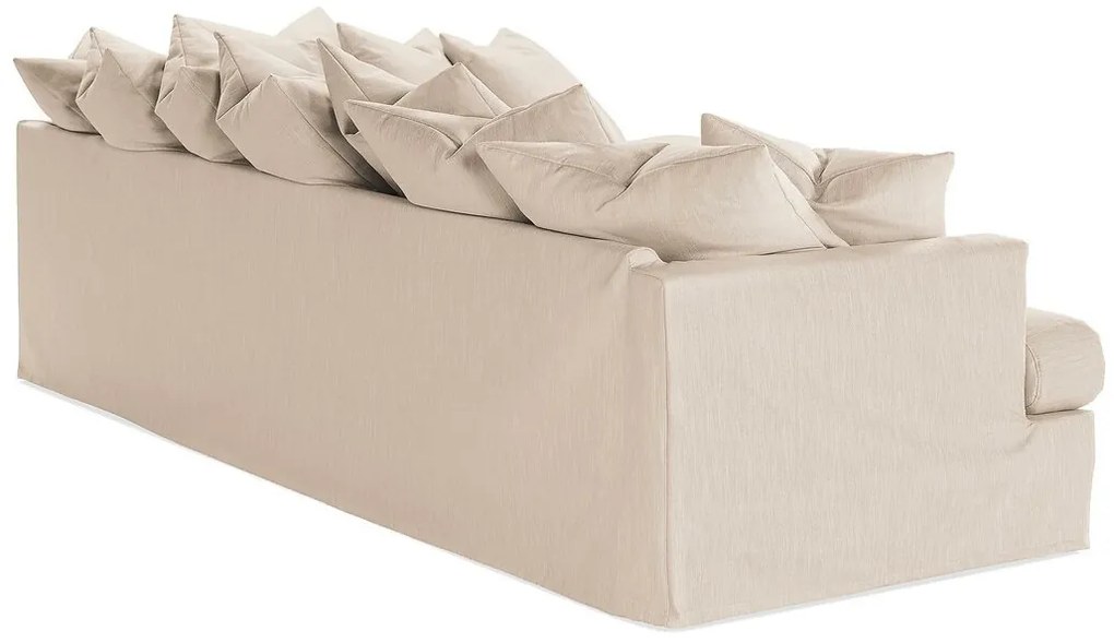 Γωνιακός Καναπές Seattle V100, Μπεζ, 304x200x89cm, Πόδια: Μεταλλικά | Epipla1.gr