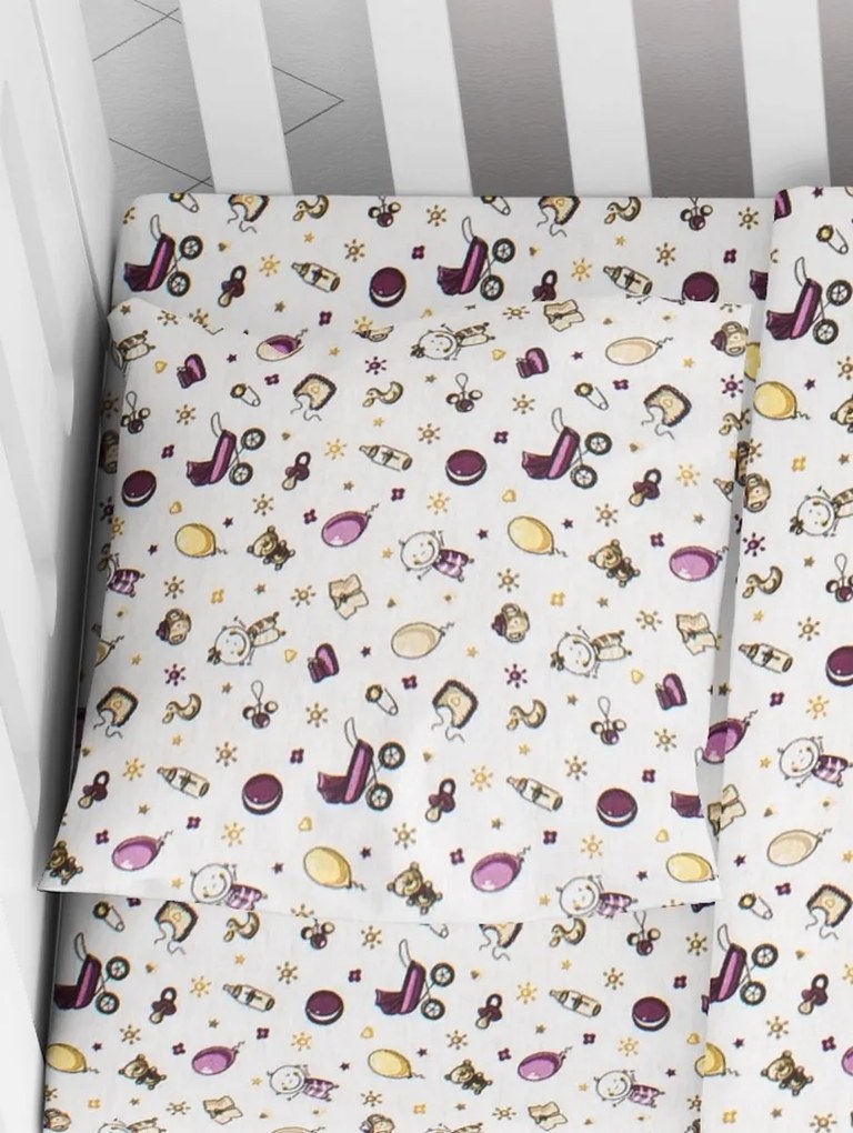 DIMcol ΜΑΞΙΛΑΡΟΘΗΚΗ ΕΜΠΡΙΜΕ ΒΡΕΦ Flannel Cotton 100% 35Χ45 Baby 01 1915857707700100