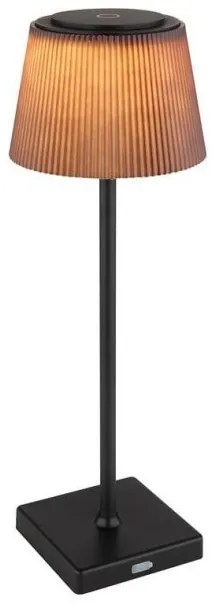 Επιτραπέζιο Φωτιστικό LED 4W IP44 155Lm 3000-5000K Gregoir Globo Lighting-58434BB-Μαύρο 58434BB
