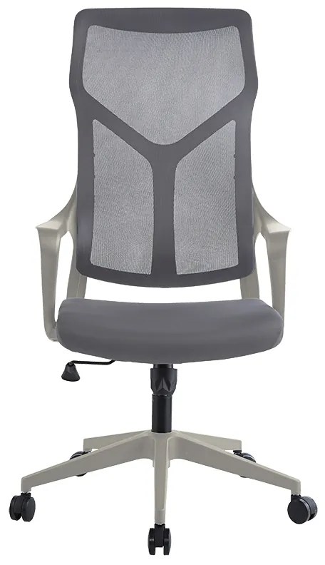 Καρέκλα γραφείου διευθυντή Flexibility mend pakoworld ύφασμα mesh γκρι