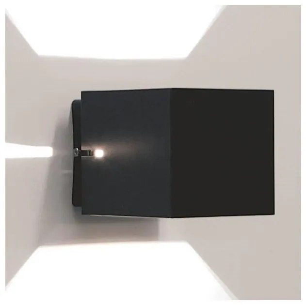 Απλίκα Φωτιστικό Τοίχου 202 Κύβος LIGHTUP-202-WHITE-Λευκό 202-WHITE