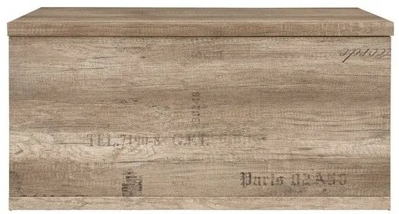 Τραπεζάκι σαλονιού Boston T110, Canyon δρυς, 46x49x93cm, 31 kg, Πλαστικοποιημένη μοριοσανίδα, Γωνιακός | Epipla1.gr