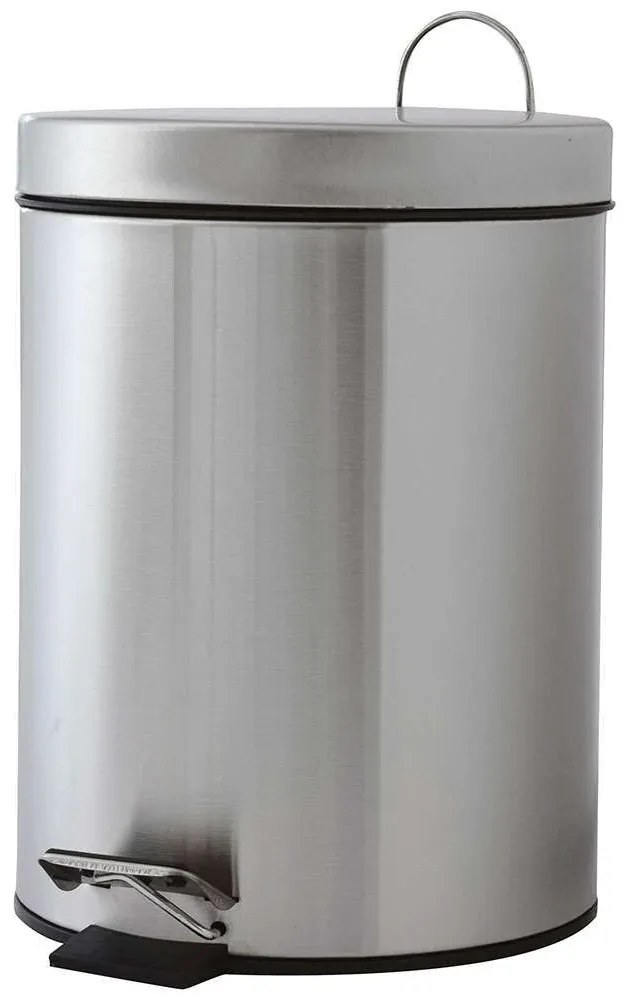 Κάδος Απορριμμάτων Classic 02-0059 Ίνοξ Ματ 5Lt Estia Metal