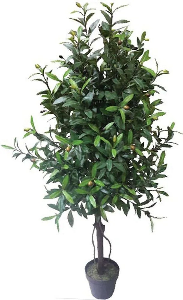 Τεχνητό Δέντρο Σε Γλάστρα Ελιά 04-00-16025 120cm Green Marhome Συνθετικό Υλικό