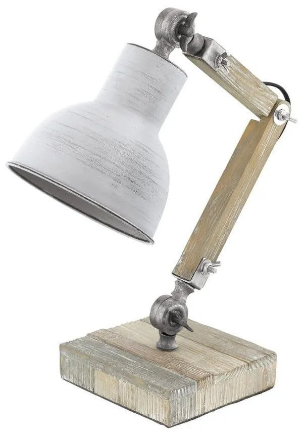 Φωτιστικό Επιτραπέζιο Stringston 33007 White-Lime Eglo Metal,Wood