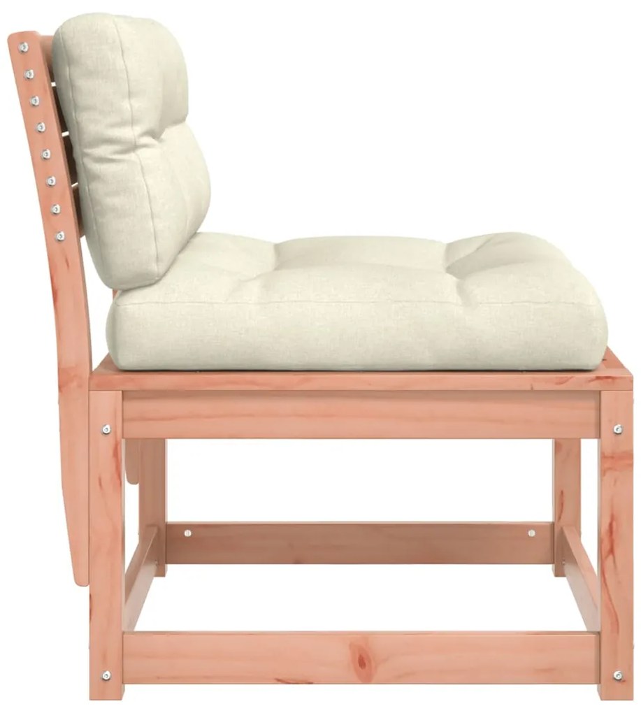 vidaXL Καναπέδες Κήπου 2 τεμ. Μασίφ Ξύλο Ψευδοτσούγκας με Μαξιλάρια