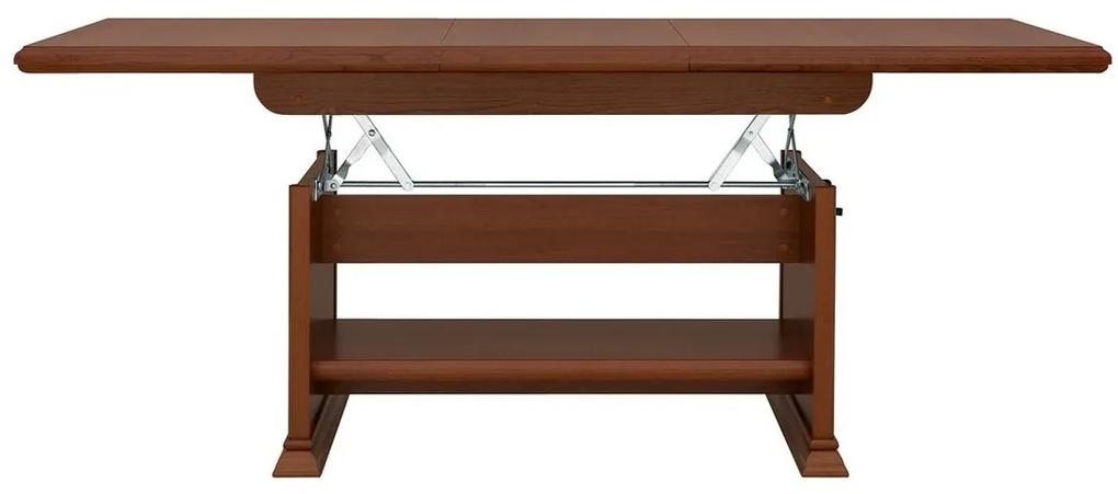 Πολυμορφικό τραπέζι σαλονιού Boston C107, Καστανό, 60x67x134cm, 59 kg, Πλαστικοποιημένη μοριοσανίδα, Γωνιακό | Epipla1.gr
