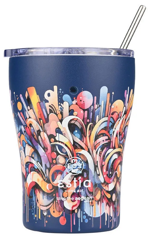 Ποτήρι Θερμός 350ml Estia Save The Aegean Vibrant Vortex 01-22921