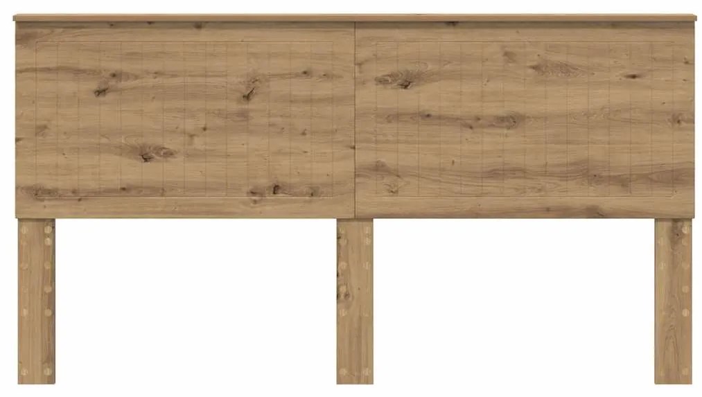 vidaXL Κεφαλάρι με κεφαλάρι Artisan Oak 180 cm Επεξεργασμένο ξύλο