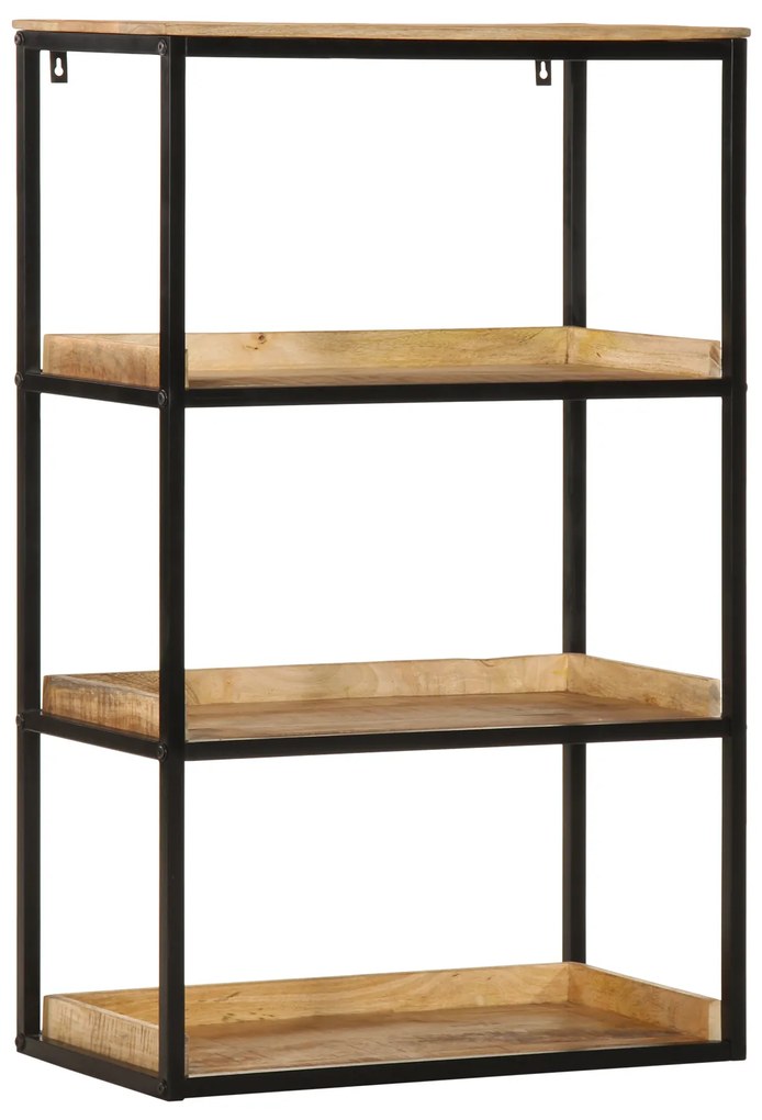 vidaXL Βιβλιοθήκη 70x35x110 εκ. Μασίφ Ξύλο Χοντρό Μάνγκο