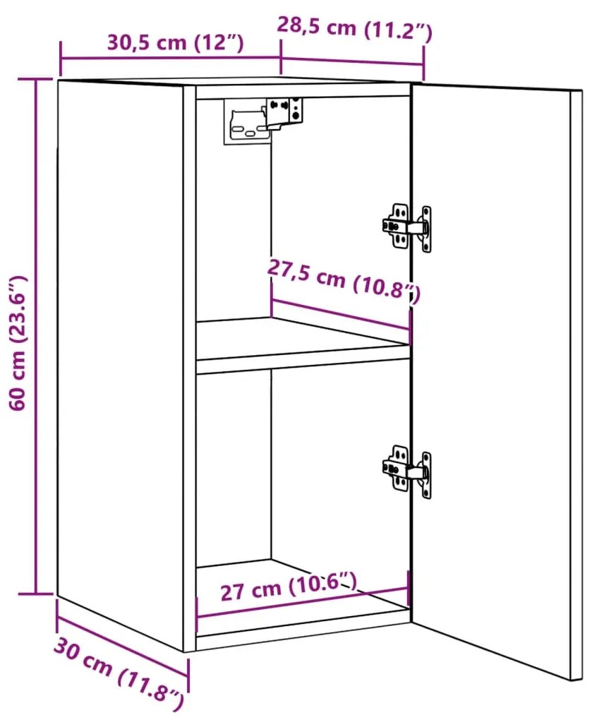 ΈΠΙΠΛΟ ΤΗΛΕΟΡΑΣΗΣ ΑΡΤΙΣΙΑΝΗ ΔΡΥΣ 30,5X30X60 ΕΚ. ΕΠΕΞ. ΞΥΛΟ 856392