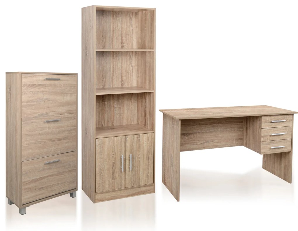 ΣΕΤ ΦΟΙΤΗΤΙΚΟ 3TMX ΓΡΑΦΕΙΟ+ΒΙΒΛΙΟΘΗΚΗ+ΠΑΠΟΥΤΣΟΘΗΚΗ HM11112