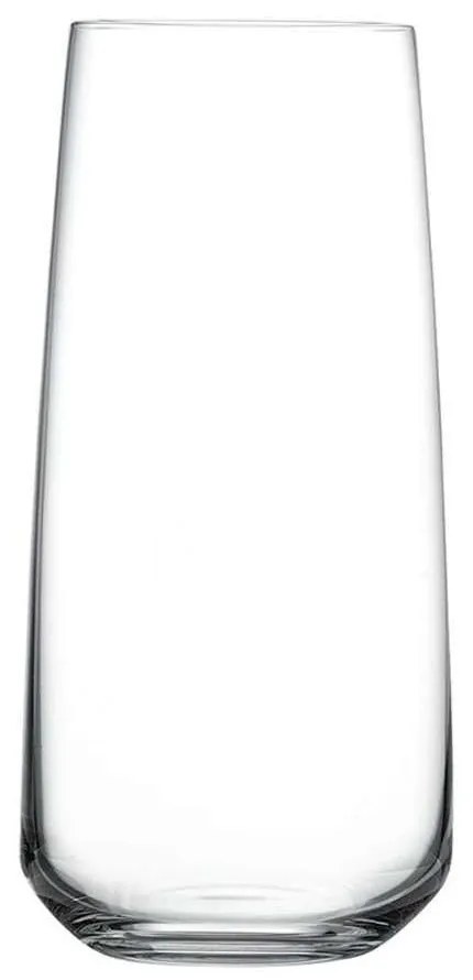 Ποτήρι Νερού (Σετ 4Τμχ) Nude Mirage NU64003-4 480ml Φ5,9x15,4cm Clear Espiel Glass