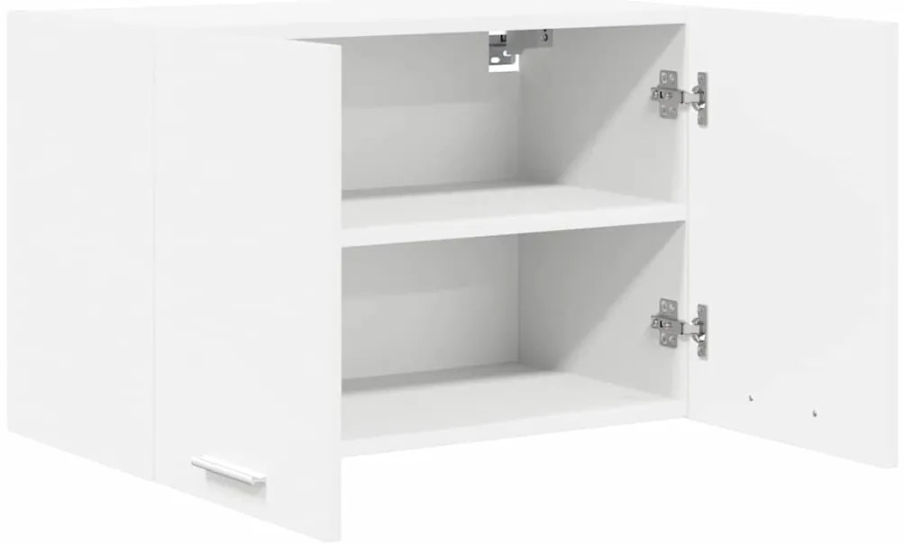 vidaXL Κρεμαστό ντουλάπι Λευκό 60 x 31 x 40 εκ Επεξεργασμένο ξύλο