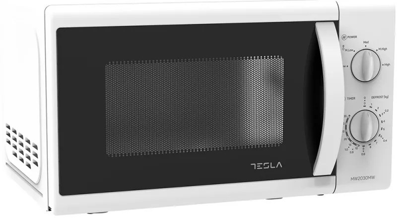 Φούρνος μικροκυμάτων Tesla MW2030MW, 20 λίτρα, Απόψυξη, 700 W, 5 επίπεδα ισχύος, Λευκό