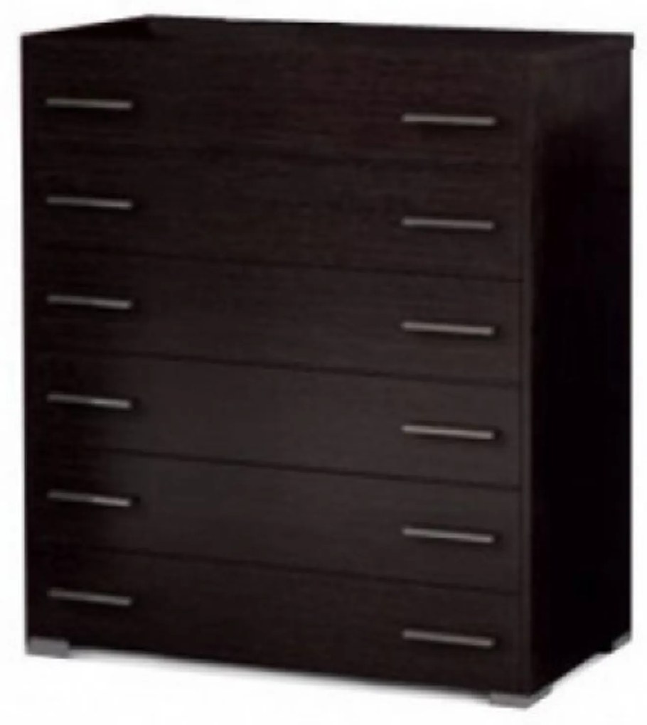 Intrahome Συρταριέρα με 6 συρτάρια σε χρώμα βέγγε 90x45x108 Intrahomesa-00652618