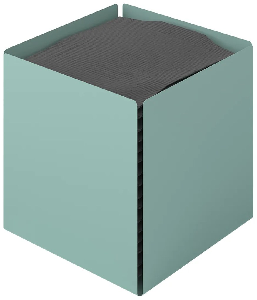 Χαρτοπετσετοθήκη (13x13x13) Pam &amp; Co 123-913 Matt Turquoise