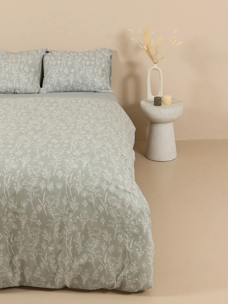 Σετ Σεντόνια Cotton Feelings 2050 Grey Διπλό (200x270)