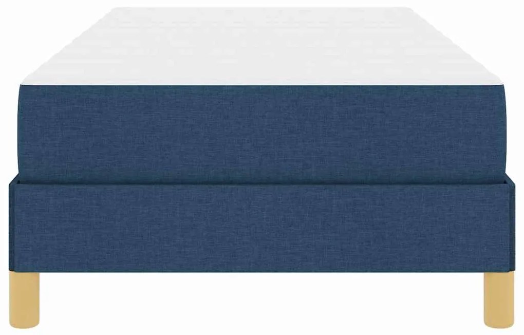vidaXL Κρεβάτι με ελατήρια Μπλε και Καφέ 80 x 200 cm