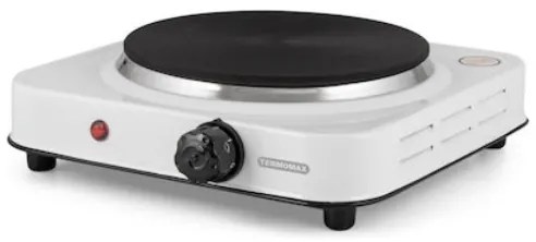 TERMOMAX TX-550 Επιτραπέζια Εστία Εμαγιέ Μονή Λευκή